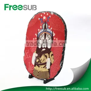 High Quality Hotsale L270*H360*W9MM Blank Oval Painting Sublimation Rock Photography thumbnail-6