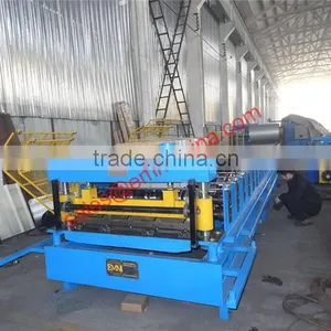 EMM30-252-1008 Used Portable Metal Deck Roll Forming Machine Price thumbnail-1