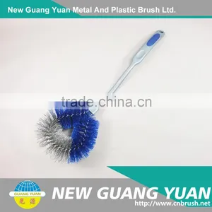 Cheap Small Handle Curved Toilet Brush thumbnail-1