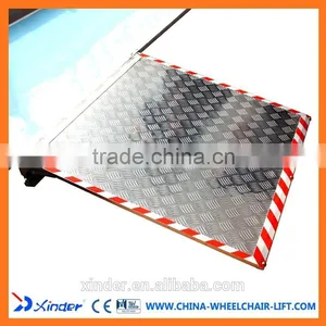 350KG Loading Electric Wheelchair Ramp for City Bus thumbnail-2