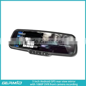 5 Inch Android Gps Navigation Rearview Mirror Gps Wireless Camera thumbnail-3