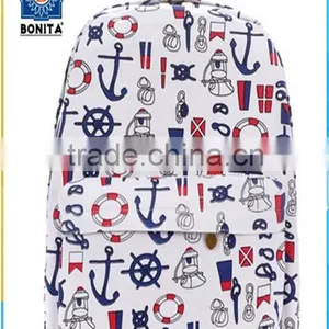 Cartoon Pattern Unique Backpack Kids Funny School Bag thumbnail-1