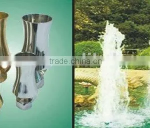 Water Column Flow Stainless Steel & Brass Fountain Nozzle thumbnail-1