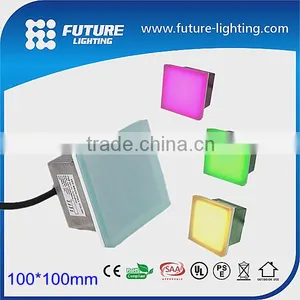 Frosted Glass Outdoor Inground Led Light Led Tiles ,led Floor Tile Light, Led Light Tile thumbnail-1