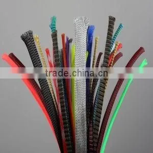 China Supplier Colorful PET Braided Cable Sleev thumbnail-1
