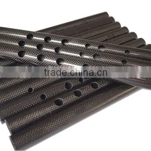 Carbon Fiber Round Tubes Flexible for Arcitechure thumbnail-1