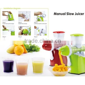 2016 Newest Manual Juicer,Hand Juicer, Manual Slow Juicer&Ice Cream Maker thumbnail-3