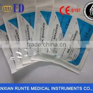 Surgical Suture Silk Thread/ Polyester Thread/ Polypropylene thumbnail-4