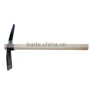 2016 Hot Seller Mini 3 Prong Garden Tools Garden Hoe With Wooden Handle thumbnail-2