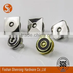 17mm Round Eco-friendly Metal Magnetic Push Snap for Bags and Leather Notebook and Glasses Case thumbnail-3