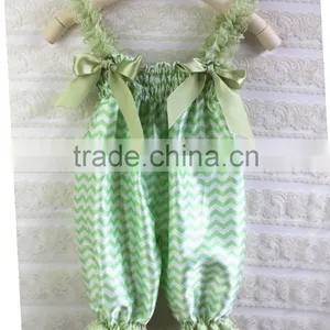 New Baby Girls Rompers Chevron Satin Romper Zig Zag Knickers Bockers Chatter Marks Baby Bubble Knickers Baby Knickers Baby Pant thumbnail-2