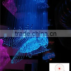 Fiber Optic Eagal Shape and Design Crystal Chandelier thumbnail-5