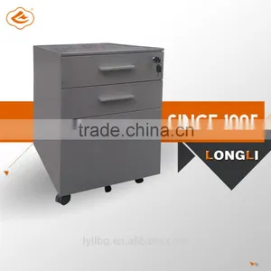 Factory for Sale Most New Design Office Furniture Mobile Pedestal 3 Drawer Steel Filing Cabinet thumbnail-2