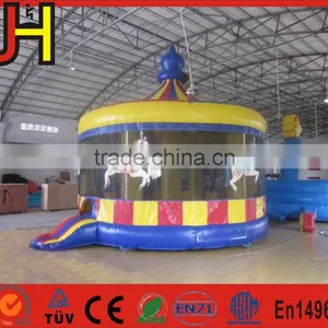 Inflatable Toys, Bungee Trampoline, Inflatable Oblique Trojan thumbnail-2