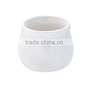 Wholesales White Color Customized Unique Porcelain Pudding Jelly Mugs Bowl Cups thumbnail-1
