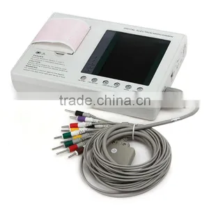 Digital 3-channel Color Electrocardiograph ECG EKG Machine thumbnail-4