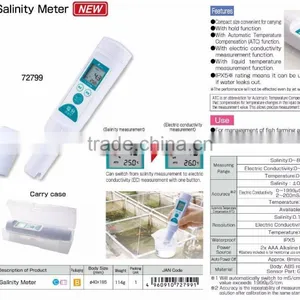 Digital Salinity Meter Management of Fish Farming Made in Japan thumbnail-5
