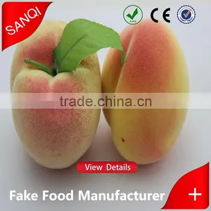 Wholesale Artificial Peach,artificial Fake Peach Fruit for Props and Decoration thumbnail-1