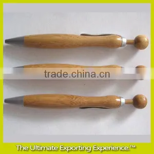 Figure Shape Bamboo Pen,bammboo Ballpoint Pen,promotional Bamboo Pen thumbnail-2
