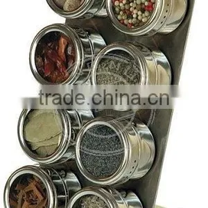 Kitchen Metal Spice Jar Set Spice Canister Sets thumbnail-1