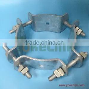 Adjustable Type Pole Band With Double Arming Bolt thumbnail-1