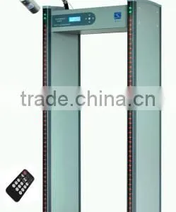 18 Zones LCD Display Security Walk Through Metal Detector Gate thumbnail-1