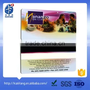 Professional Magnetic Stripe Card OEM Customized Paper Magnetic Stripe Card Offset Printing Rfid Card thumbnail-1