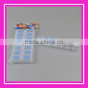 7 Compartments Pill Case Plastic thumbnail-1