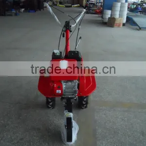 MeiQi 6.5HP 168F Gasoline Engine Compact Cultivator Tiller thumbnail-1