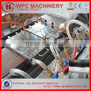 PP/PE/PVC WPC Wood Plastic Decking Machine on Low Price thumbnail-2