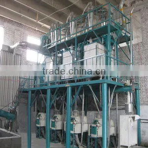 Electric 20T/D Series of Dual Corn Products ( Corn Grits, Corn Flour) Line, Corn Grits Machine thumbnail-1