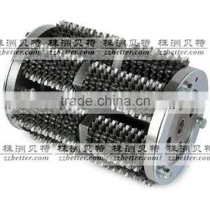 Concrete Scarifier Cutter Installed in Grooving Machine Drums thumbnail-1