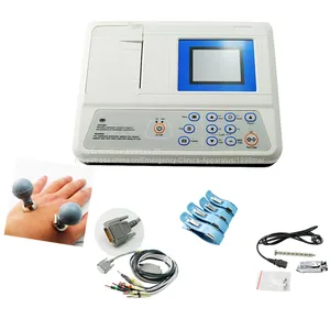 Portable Digital 3 Channel Electrocardiograph ECG Machinefor Medical Use thumbnail-2