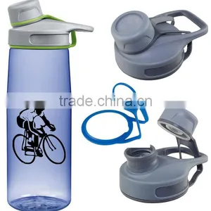 700ml/24 Ounce Bike Sport BPA Free Water Bottle, Airtight Leaking Proof and FDA Approved thumbnail-1