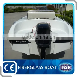 Made in China Fiberglass Fishing Open Small Boat thumbnail-4