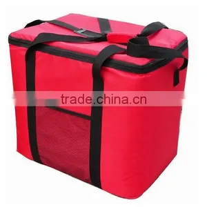CY153 Lunch Tote Bag Box Cooler Bag, Silver Interior and Long Handles, Picnic Cold Drink Insulation Bag Cooler Bag Freezable thumbnail-2