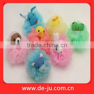 Toys Scrubber Colorful Animal Bath Sponge Baby thumbnail-1
