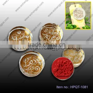 Crystal Round Stamp thumbnail-1