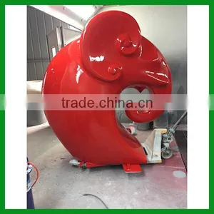 FO-504 Outdoor Decorative Fiberglass Sculpture thumbnail-1