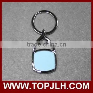 Promotion Gifts Chromium Metal Keychain Keyring for Sublimation thumbnail-1