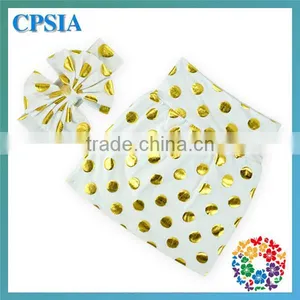 Stylish Girl Black Gold Polka Dot Ballet Wrap Cute Skirts For Kids thumbnail-3
