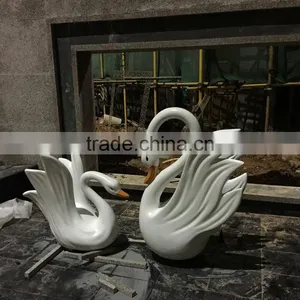 FRP Display Swan Sculpture Figurine thumbnail-4
