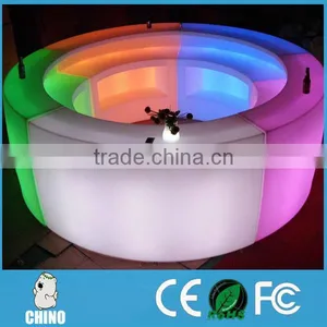 Different Shape Round Tables LED Portable Bar Counter thumbnail-3