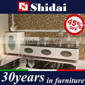 Clearance Sale Black Marble Top TV Stand LV-E801 thumbnail-1