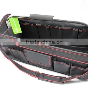 T0364 16" Collapsible Tool Tote Bag With Heavy Duty Base thumbnail-3