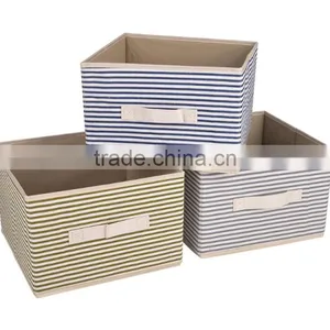 Uncovered Classical Stripe Storage Box thumbnail-1