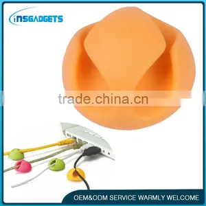 Desktop Wire Holder Cable Organizer Clip thumbnail-1