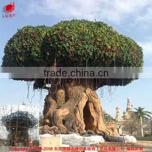 Natural Look Artificial Banyan Tree Outdoor 20 Meter High Banyan Ficus Tree thumbnail-1