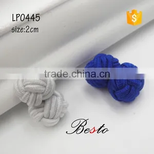Colorful Wedding Accessory Knot Cufflink Wholesale thumbnail-4
