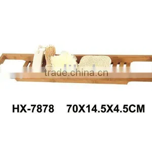 Bamboo Bathtub Caddy thumbnail-1